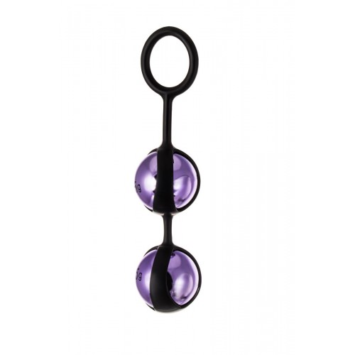 Фиолетово-чёрный набор вагинальных шариков TOYFA A-toys в Ставрополе